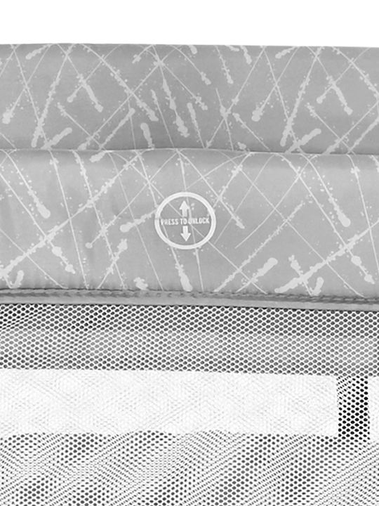 Lorelli Torino Playpen 2 Levels with Mattress Gray 127x68cm
