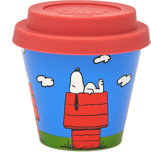 QuyCup Cană Plastic Albastru 90ml