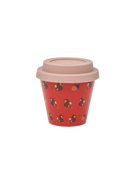 QuyCup Becher Kunststoff Rot 90ml