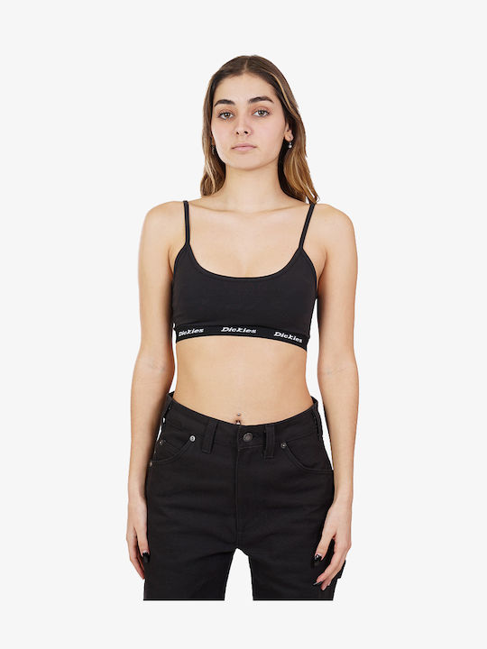 Dickies Women's Sports Bra without Padding Black