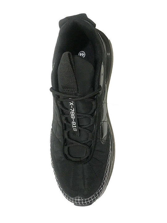 Ustyle Herren Sneakers Schwarz