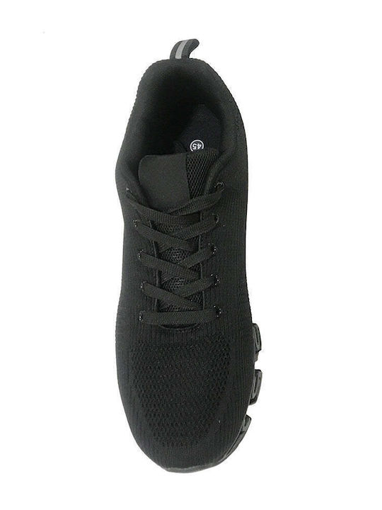 Ustyle Herren Chunky Sneakers Schwarz