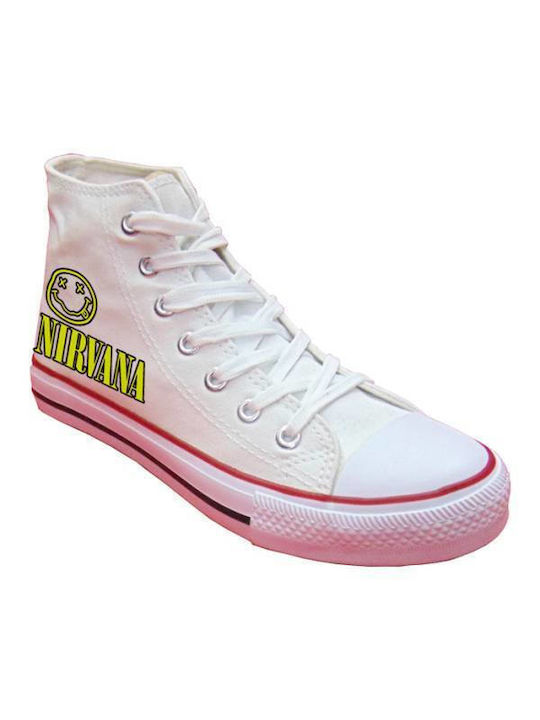 Takeposition Nirvana Boots White