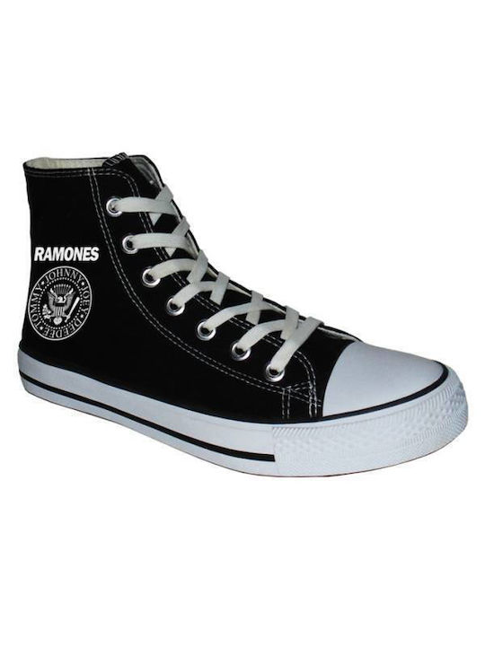 Takeposition Ramones Herren Stiefel Schwarz