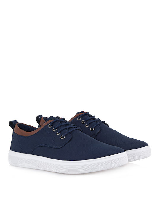 JK London Ανδρικά Sneakers Navy Μπλε