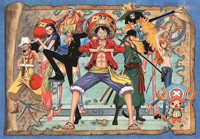 Straw Hat Crew Puzzle 2D 500 Bucăți