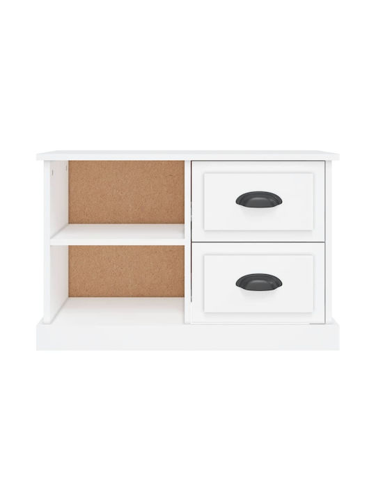 TV-Ständer Weiß M73xP35,5xH47,5cm