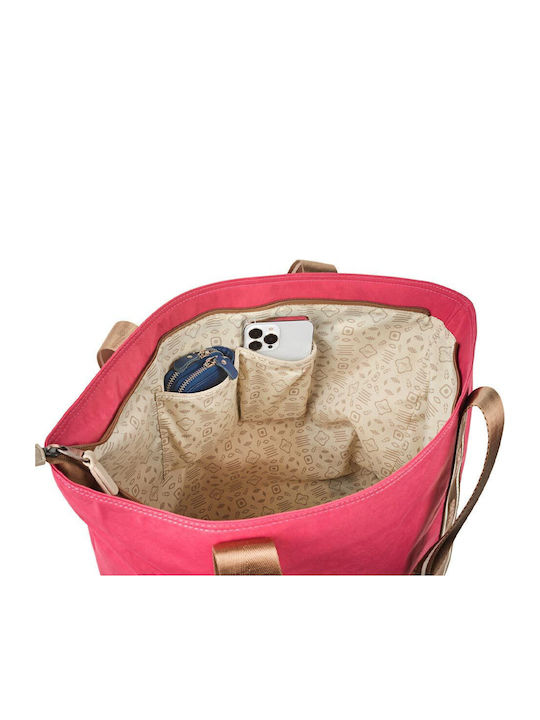 Skpat Fabric Beach Bag Pink