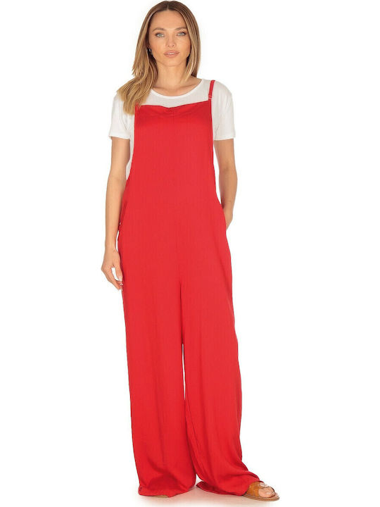Women's One-piece Suit Red