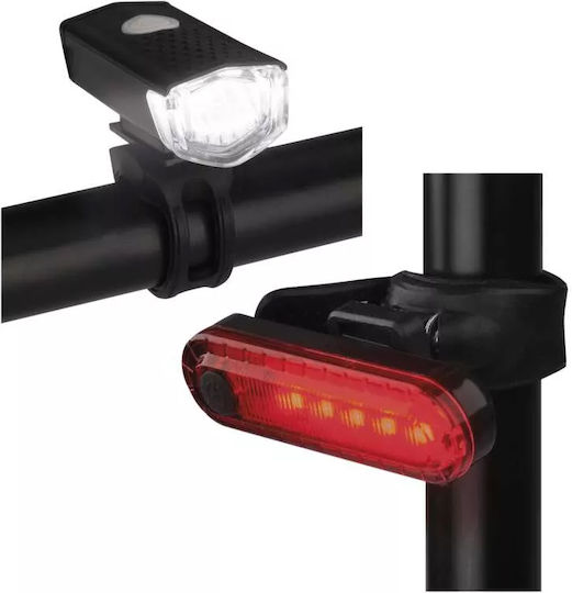 Emos P3923 Reîncărcabil Set Lumini Bicicletă