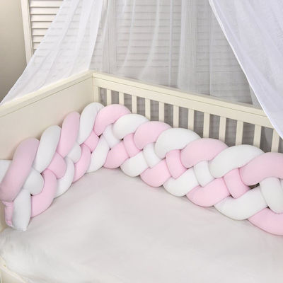 Baby Oliver Crib Bumpers Braided Inside Multicolour 24x200cm