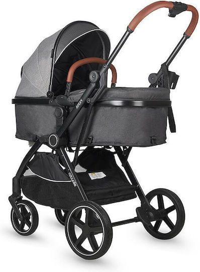 Coccolle Coccolle Amani Adjustable 3 in 1 Baby Stroller Suitable for Newborn Anthracite
