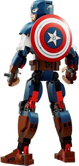LEGO Marvel Avengers - Captain America Construction Figure for Ages 8+