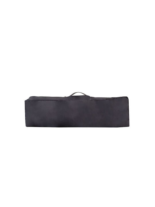 Cangaroo Skyglow Playpen 2 Levels with Mattress Black 125x62cm