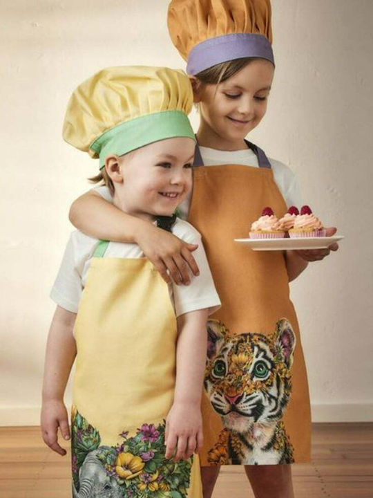 Maxwell & Williams Kids Apron with Chefs Hat Pink 2pcs