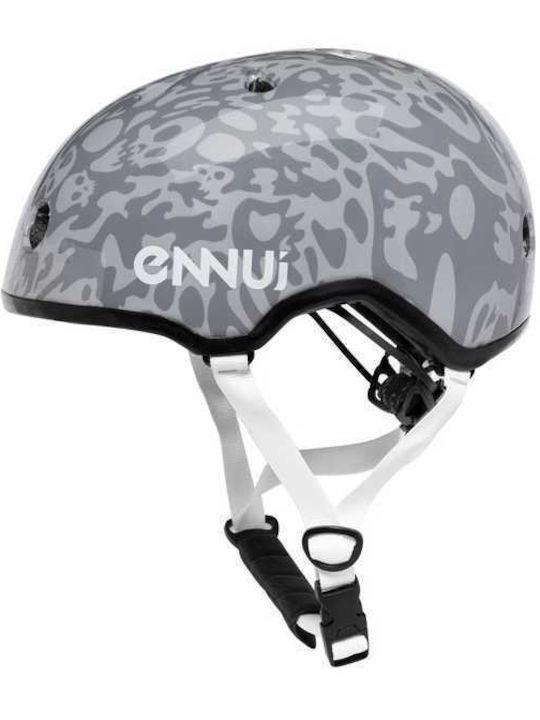 Ennui Elite Deadly Helmets for Rollers Gray