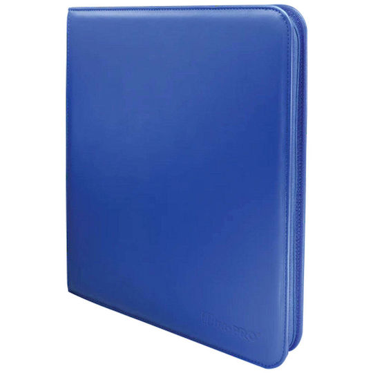 Ultra Pro 12-Pocket Pro- Binder 12-Pocket Standard Size Vivid Blue 15740
