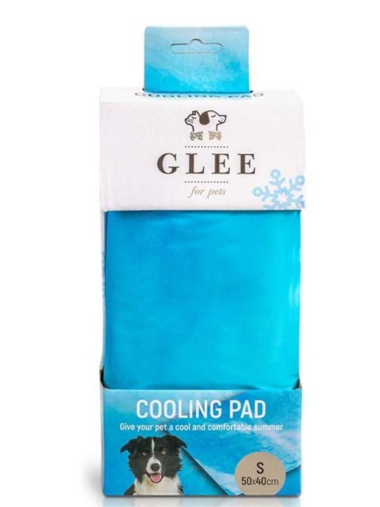 Glee Mattress Dog Rectangle Cooling Light Blue 50x40cm