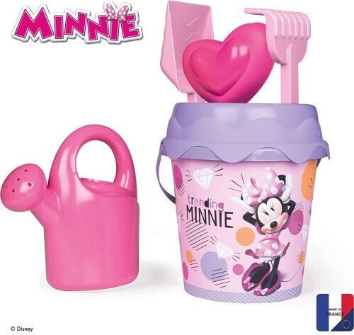Smoby Minnie Σετ Κουβαδάκι Παραλίας με Αξεσουάρ σε Ροζ Χρώμα