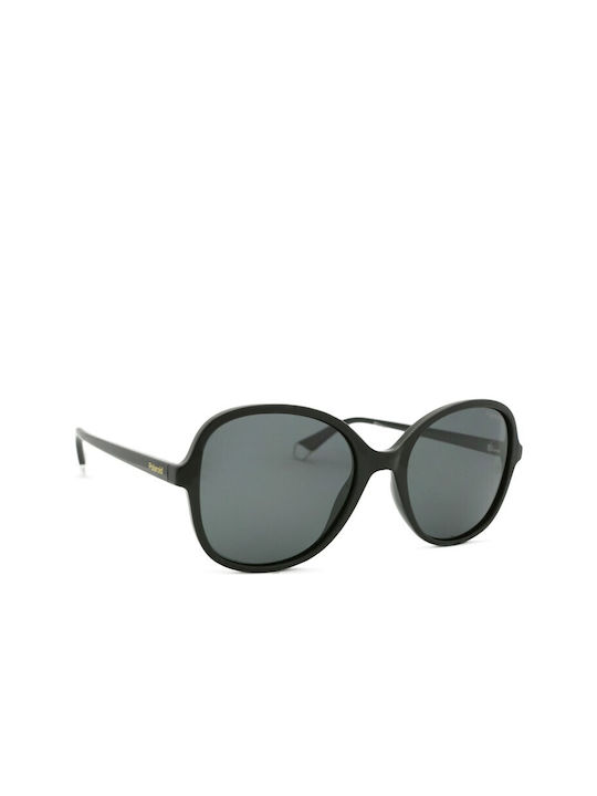 Polaroid Sonnenbrillen mit Schwarz Rahmen und Gray Polarisiert Linse PLD4136/S 807/M9