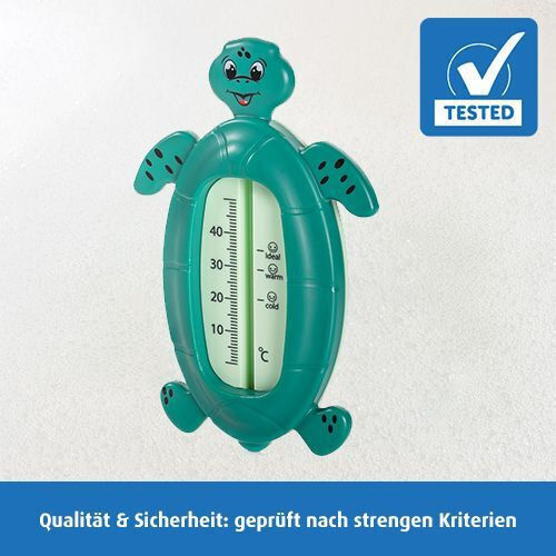 Reer Analog Bath Thermometer Turtle 0°C - 50°C Green