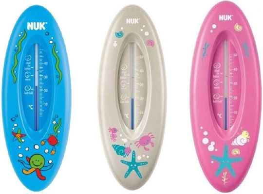 Nuk Analog Bath Thermometer Ocean 0°C - 50°C Grey