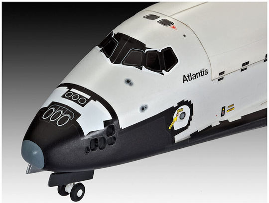 Revell Space Shuttle Atlantis Modeling Figure Spacecraft 64 Pieces in Scale 1:144 25.2x16.7cm.
