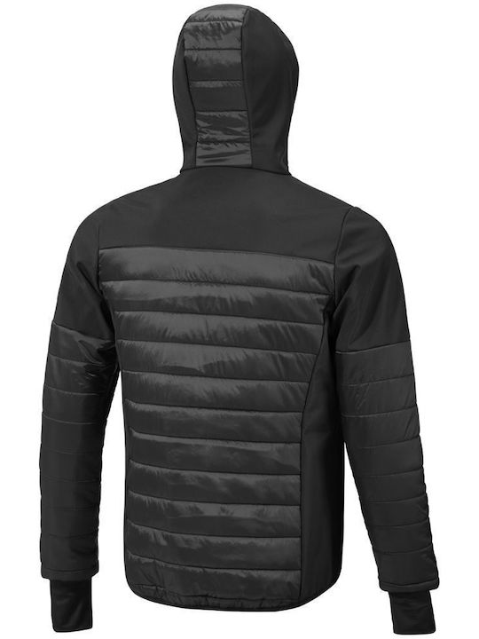 Mizuno Sapporo Sportliche Herrenjacke Schwarz