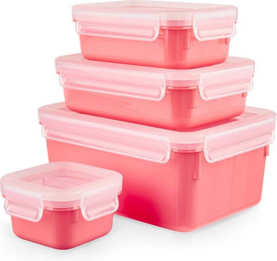 Emsa Mehrfarbige Mittagsboxen Set 4Stücke
