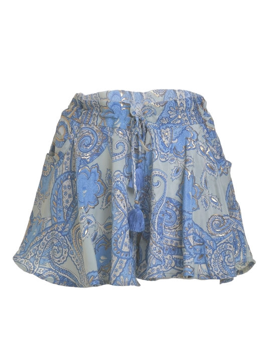 Ble Resort Collection Pantaloni Scurți De Plajă Pentru Femei Albastru