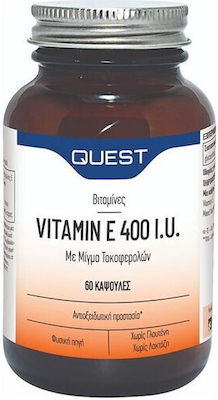 Quest Vitamin E Витамин за Кожата & Антиоксидант 800иу 60 табове