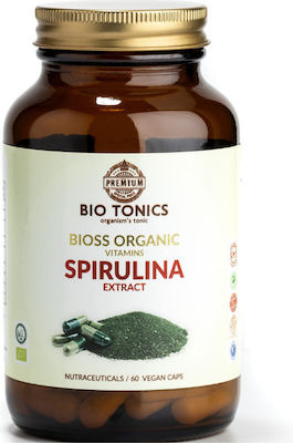 Bio Tonics Spirulina 60 veg. caps Citrus