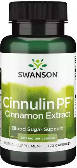 Swanson Cinnulin PF Cinnamon Extract 150mg 120 caps
