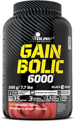 Olimp Sport Nutrition Gain Bolic 6000 with Flavor Strawberry 3.5kg