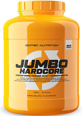 Scitec Nutrition Jumbo Hardcore cu Aromă de Ciocolata 3.06kg