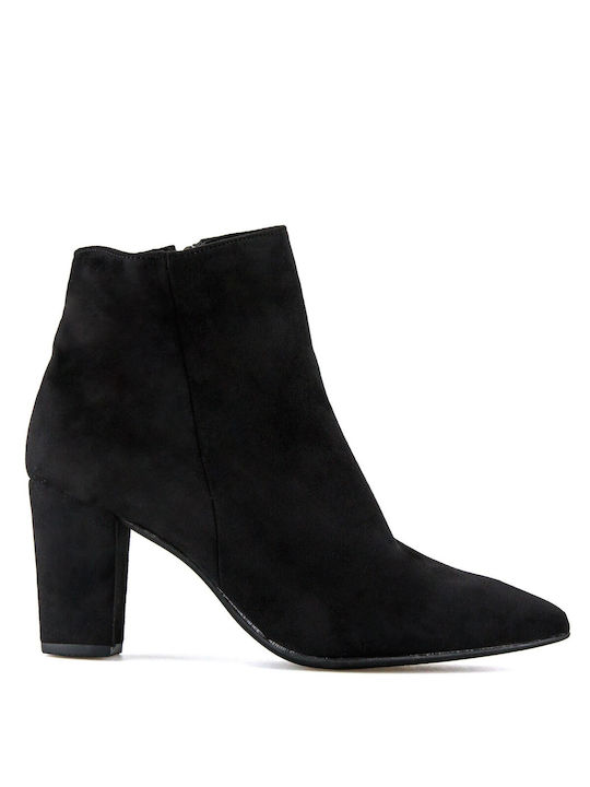 Silia D Women's Suede Ankle Boots Black