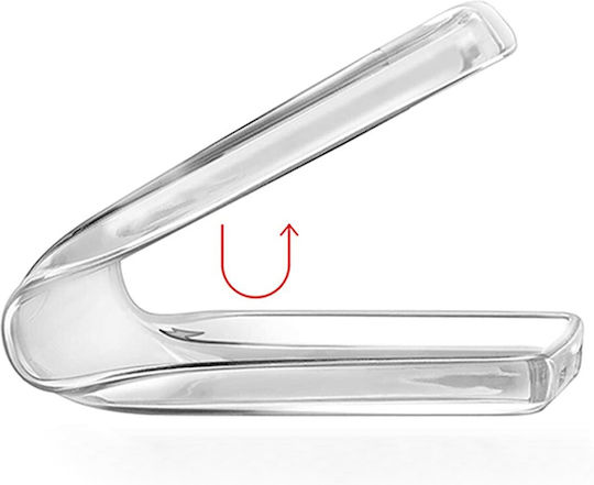 Techsuit Umschlag Rückseite Silikon Transparent (Huawei P Smart Z)