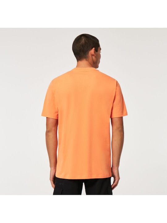 Oakley Ανδρικό T-shirt Κοντομάνικο Πορτοκαλί