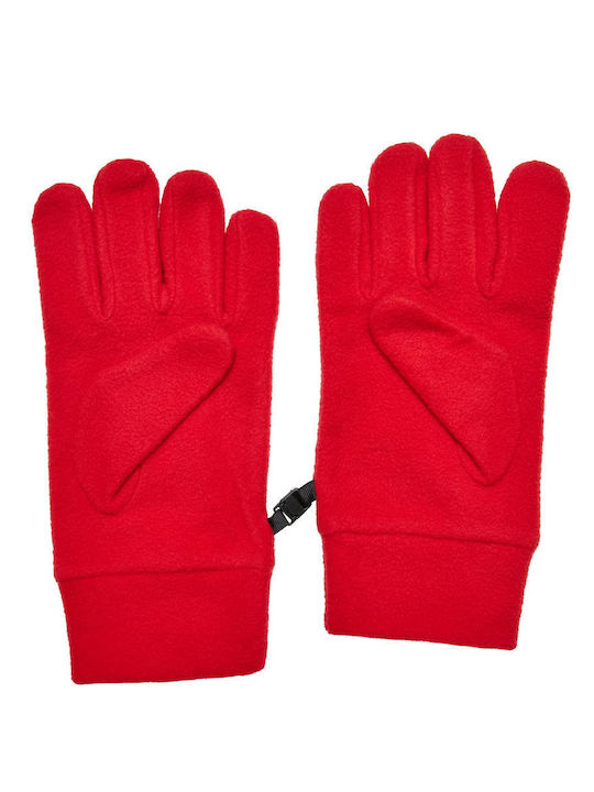 Nasa Fleece Set Ανδρικό Κασκόλ Λαιμού Fleece Κόκκινο