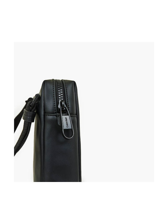 Reporter Geantă pentru bărbați De umăr / tip crossbody Neagră
