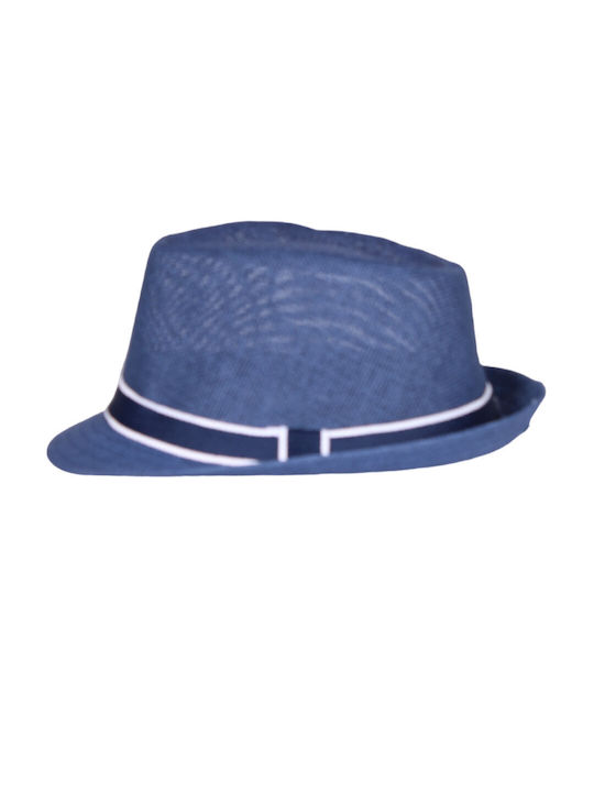 Summer hat unisex 100% fishnet hat one size blue