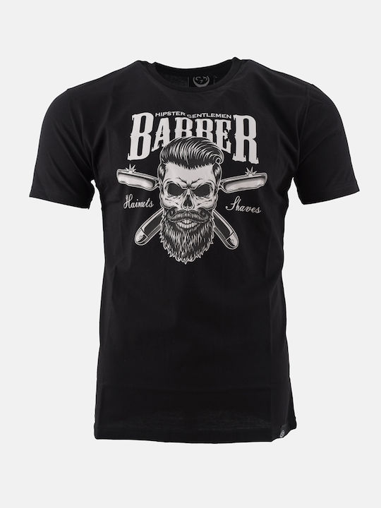 Barber T-shirt Black