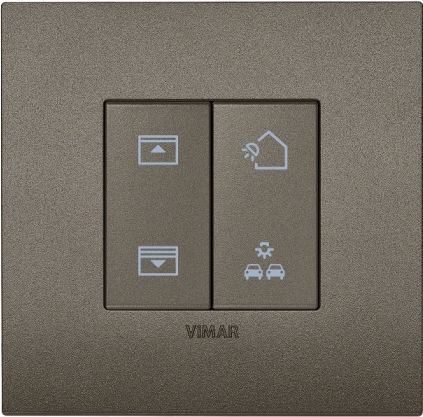 Vimar Aluminum elements Switch Frame 19642.80