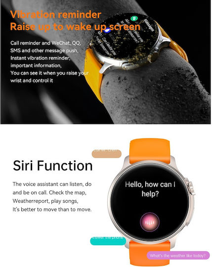 Aoke K58 Smartwatch (Schwarz)