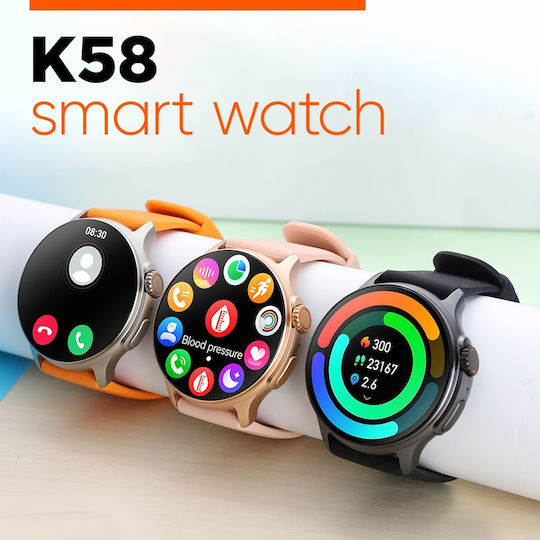 Aoke K58 Smartwatch (Schwarz)