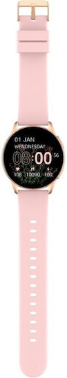 Kieslect L11 Pro 46mm Smartwatch με Παλμογράφο (Ροζ)