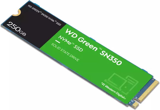 Western Digital SSD Verde SN350 250GB Tip M.2 Cu Conexiune PCI Express 3.0 WDS250G2G0C