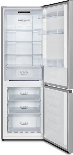 Gorenje 292лт NoFrost В178.5xШ59.5xД59см. Inox NRK6182PS4
