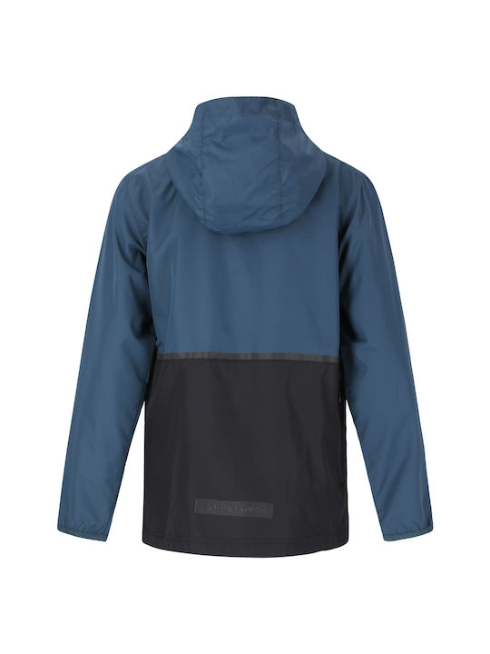 Endurance Αντιανεμικό Hugoee Jr. Jacket W/Hood - 2183 Moonlight Blue