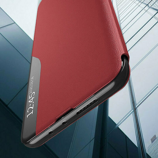 Techsuit eFold Book Δερματίνης Κόκκινο (Poco X5)